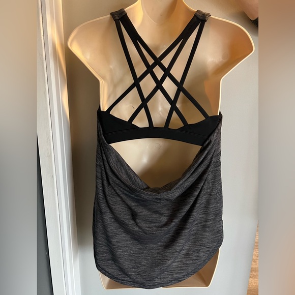 Lululemon Free To Be Serene Tank  (2 In 1) *Medium Support For C/D Cup Heathered - Picture 8 of 8